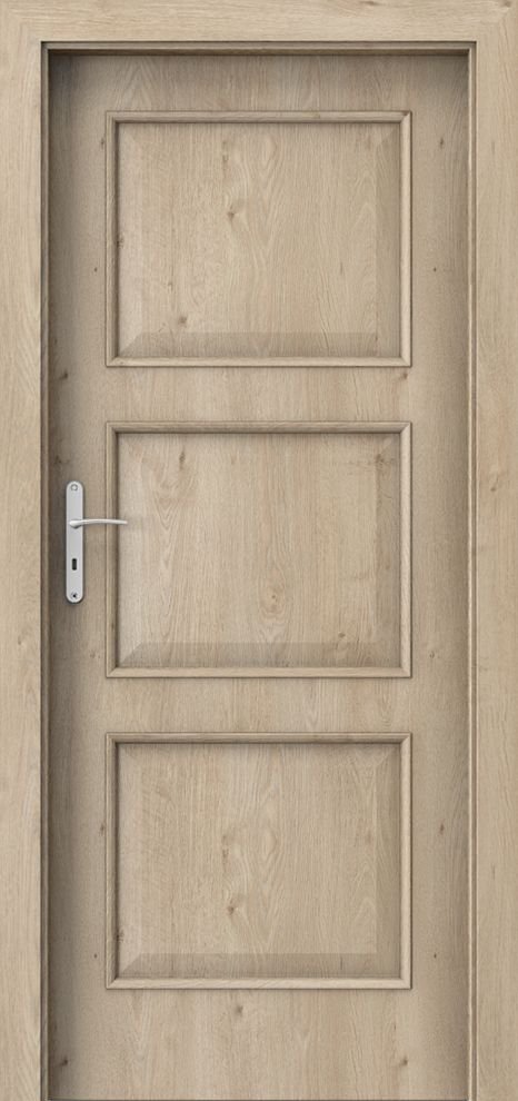 Interiérové dveře PORTA NOVA 4.1 - dýha Portaperfect 3D - dub klasický