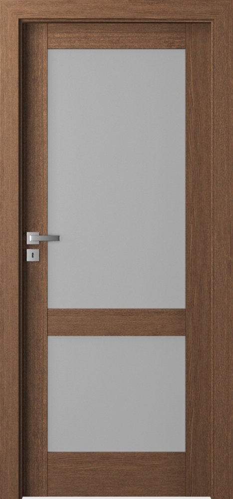 Interiérové dveře PORTA NATURA GRANDE C.1 - přírodní dýha Satin - dub hnědý