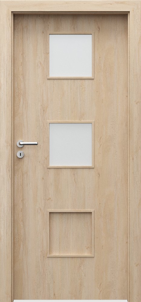 Interiérové dveře PORTA FIT C.2 - dýha Portaperfect 3D - buk Skandinávský