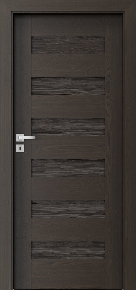 Interiérové dveře PORTA NATURA KONCEPT C.0 - přírodní dýha Select - ořech tmavý