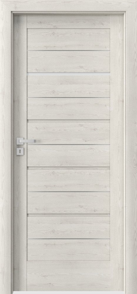 Interiérové dveře VERTE G - G1 intarzie - dýha Portasynchro 3D - borovice norská