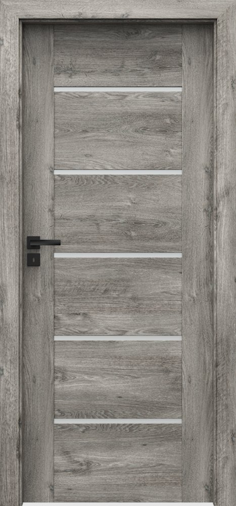 Posuvné interiérové dveře VERTE PREMIUM E - E5 - dýha Portaperfect 3D - dub Sibiřský