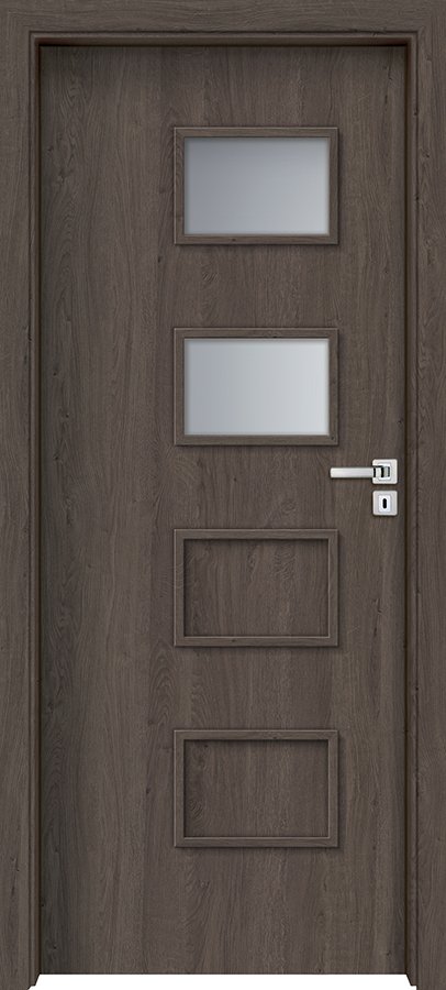 Interiérové dveře INVADO ORSO 3 - dýha Enduro 3D - dub popelavý B598