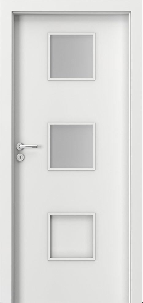 Interiérové dveře PORTA FIT C.2 - dýha CPL HQ 0,2 - bílá