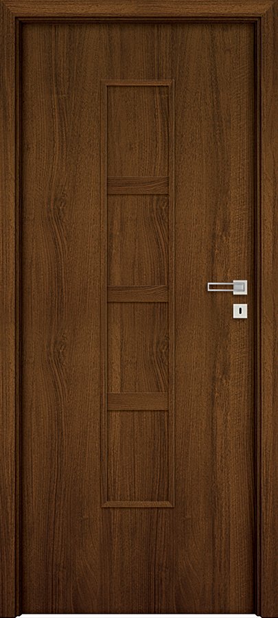 Interiérové dveře INVADO DOLCE 1 - dýha Enduro 3D - ořech klasický B597