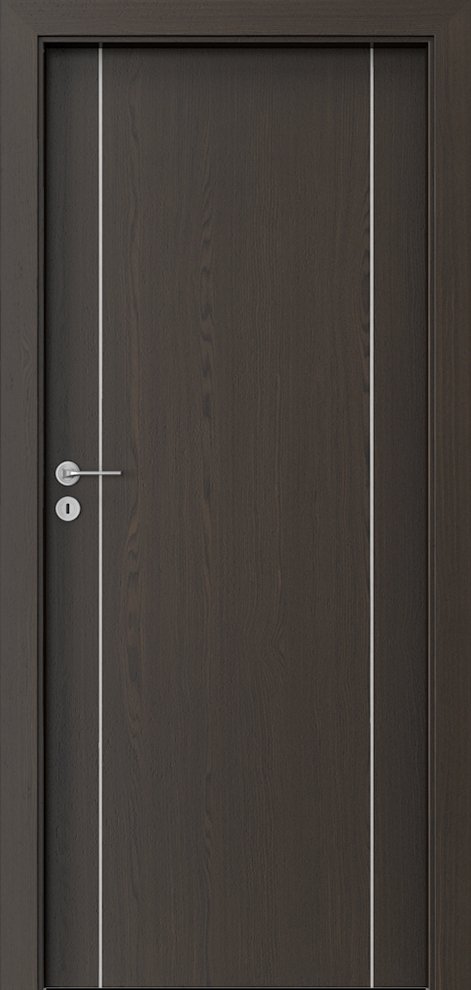 Interiérové dveře PORTA NATURA LINE A.1 - přírodní dýha Select - ořech tmavý