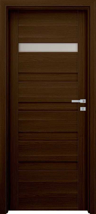 Interiérové dveře INVADO VERSANO 2 - Eco-Fornir forte - ořech duro B473