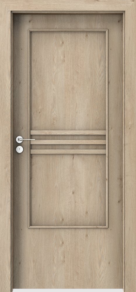 Interiérové dveře PORTA STYL 3 - plne - dýha Portaperfect 3D - dub klasický