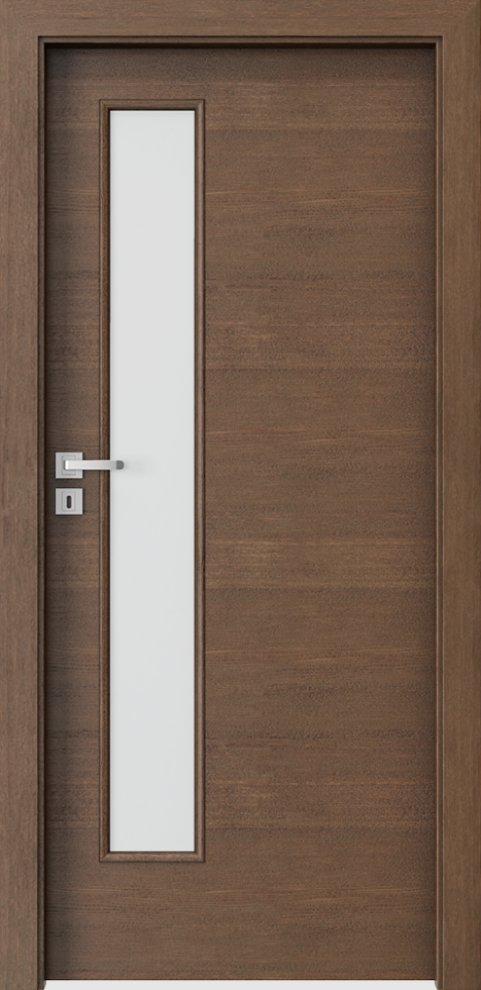 Interiérové dveře PORTA NATURA CLASSIC 7.4 - přírodní dýha Satin - dub hnědý