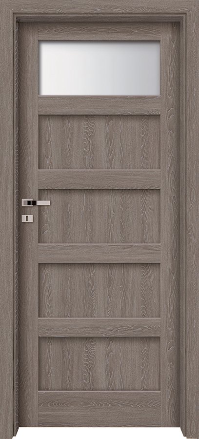Interiérové dveře INVADO LARINA NUBE 2 - Eco-Fornir forte - dub šedý B476