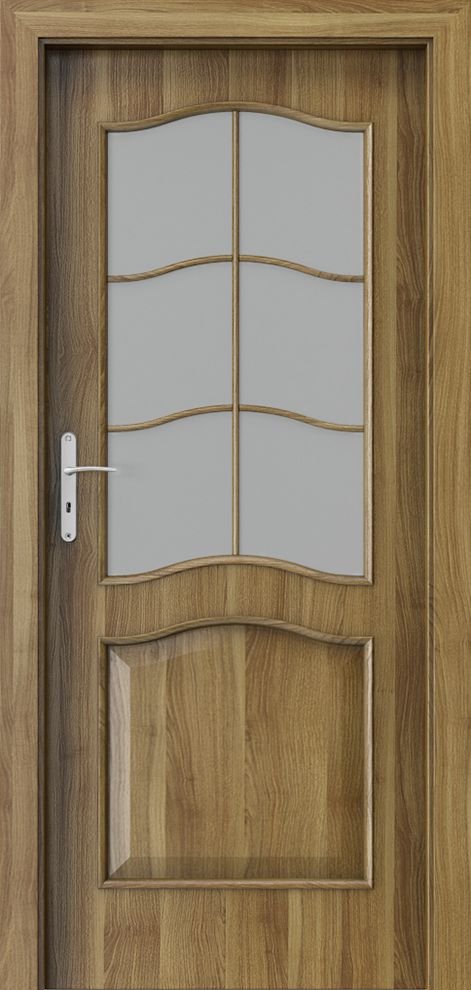 Interiérové dveře PORTA NOVA 7.2 - dýha Portasynchro 3D - akát medový