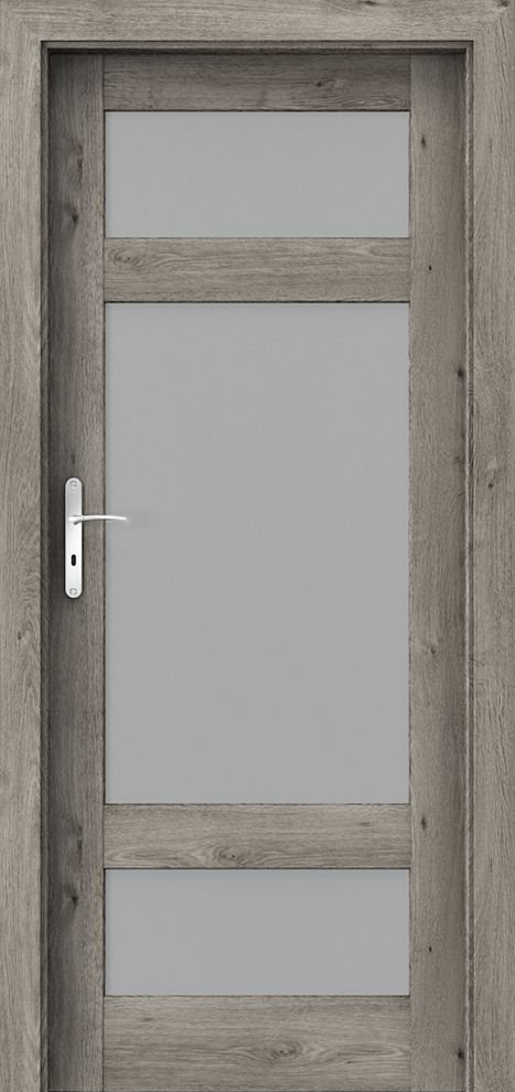 Posuvné interiérové dveře PORTA HARMONY C.3 - dýha Portaperfect 3D - dub Sibiřský