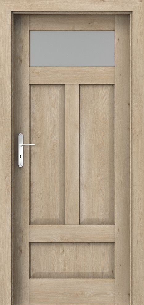 Interiérové dveře PORTA HARMONY B.1 - dýha Portaperfect 3D - dub klasický