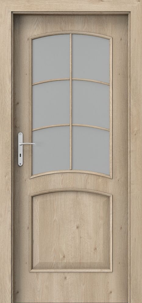 Interiérové dveře PORTA NOVA 6.2 - dýha Portaperfect 3D - dub klasický