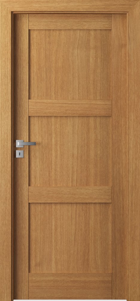 Interiérové dveře PORTA NATURA GRANDE B.0 - přírodní dýha Satin - dub Winchester