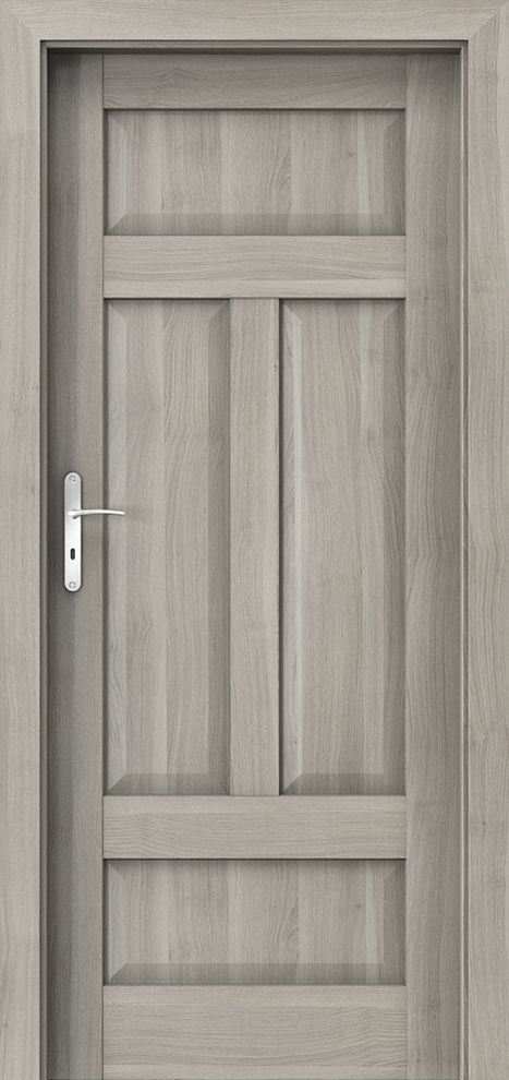 Posuvné interiérové dveře PORTA HARMONY B.0 - dýha Portasynchro 3D - akát stříbrný