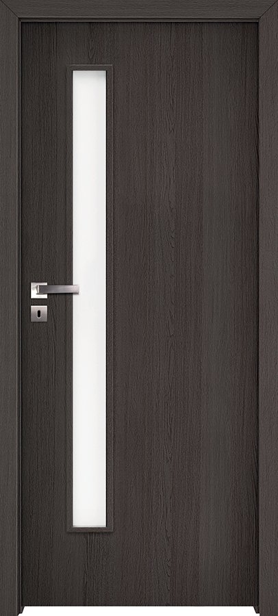 Interiérové dveře INVADO LIBRA - dýha Enduro 3D - antracit B637