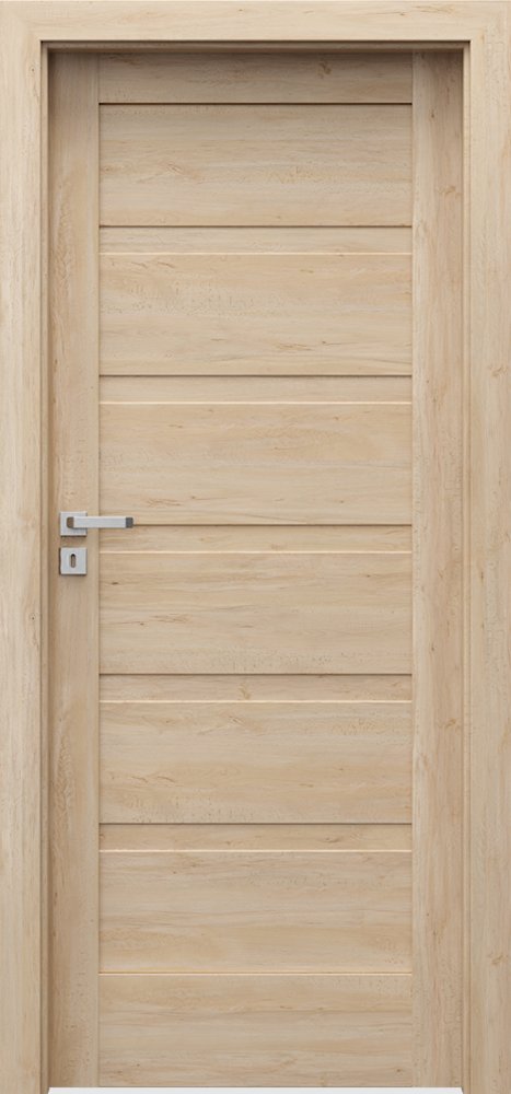 Interiérové dveře VERTE HOME H - H0 - dýha Portaperfect 3D - buk Skandinávský