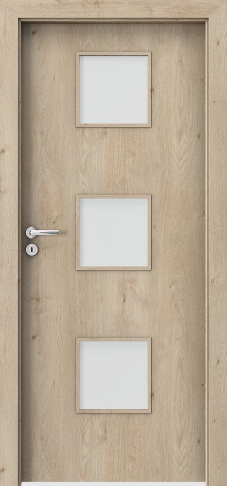 Interiérové dveře PORTA FIT C.3 - dýha Portaperfect 3D - dub klasický