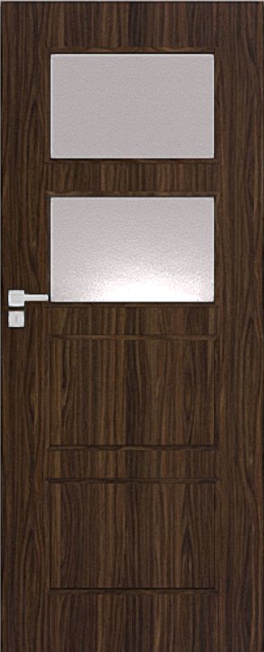 Interiérové dveře DRE MODERN 50 - dekorativní dýha 3D - eben (do vyprodání zásob)