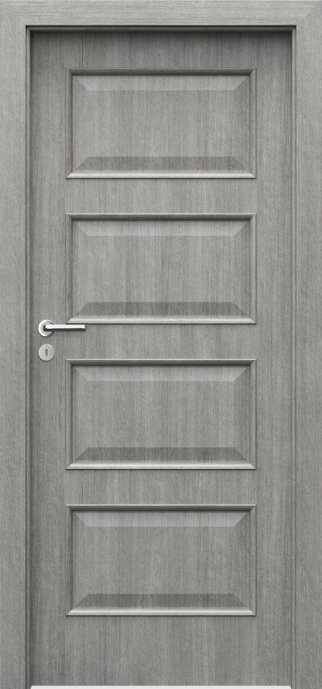 Posuvné interiérové dveře PORTA NOVA 4.1 - Portalamino - dub stříbřitý