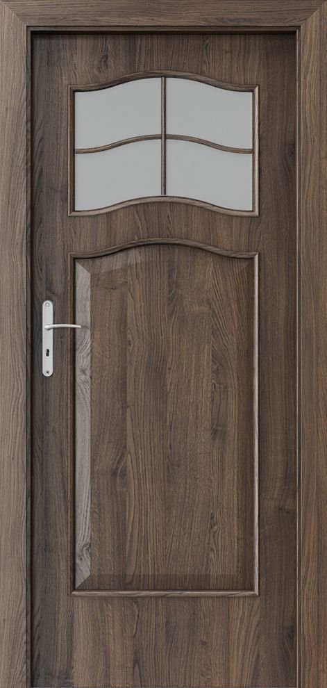 Posuvné interiérové dveře PORTA NOVA 7.5 - dýha Portasynchro 3D - dub šarlatový