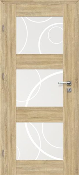 Interiérové dveře VOSTER TANGO 10 - dýha 3D - dub Sonoma