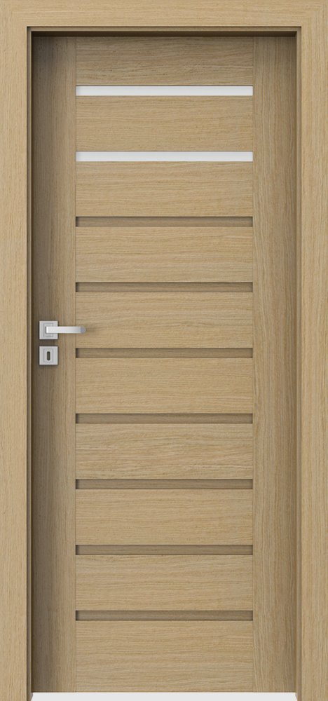 Interiérové dveře PORTA NATURA KONCEPT A.0 - přírodní dýha Standard - dub 1