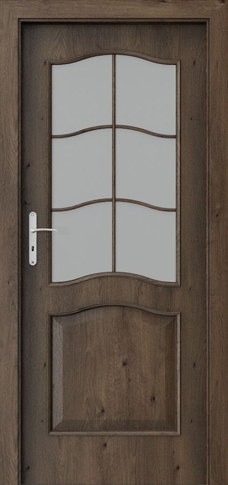 Interiérové dveře PORTA NOVA 7.2 - dýha Portaperfect 3D - dub jižní