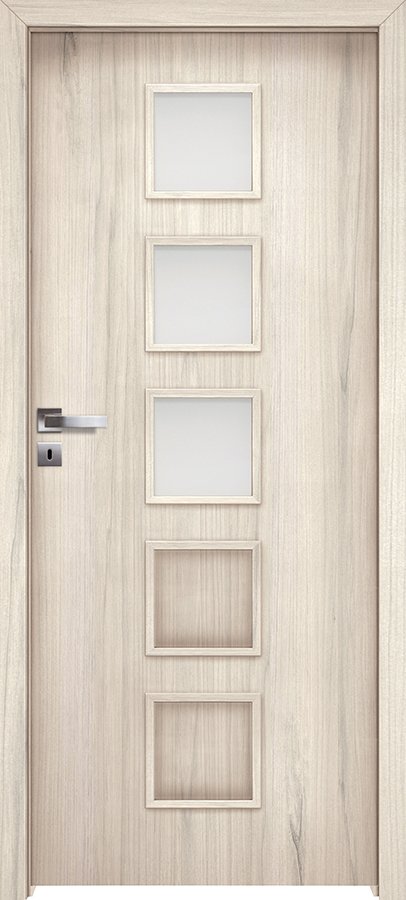 Posuvné interiérové dveře INVADO TORINO 4 - dýha Enduro plus - dub jarní B705