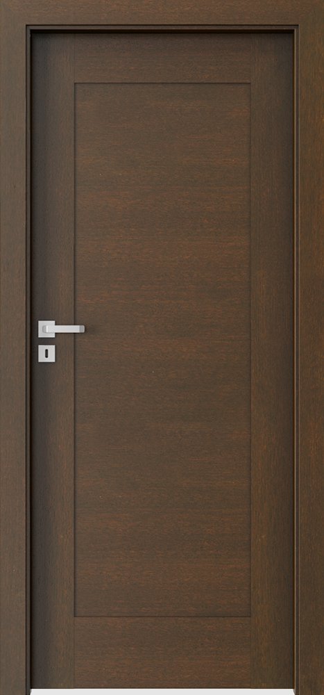 Interiérové dveře PORTA NATURA KONCEPT B.0 - přírodní dýha Satin - mocca