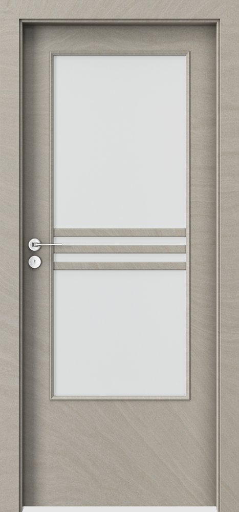 Posuvné interiérové dveře PORTA STYL 3 - dýha Portasynchro 3D - akát medový
