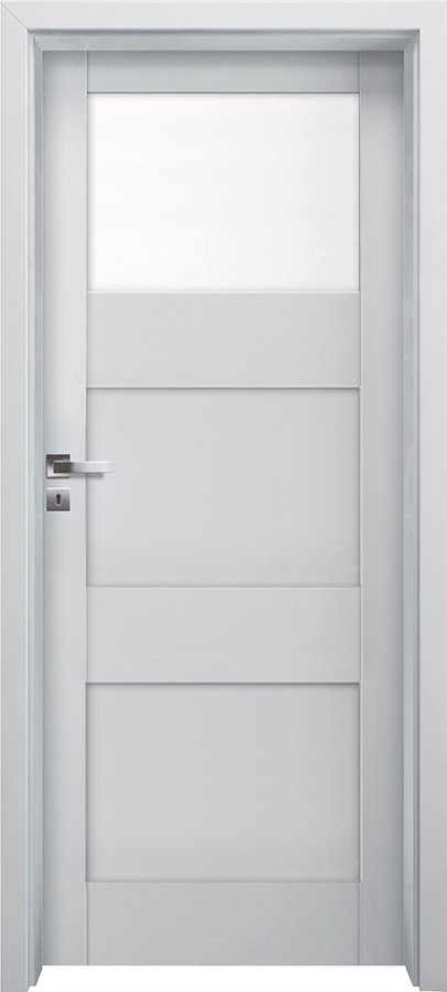 Interiérové dveře INVADO FOSSANO 2 - Eco-Fornir laminát CPL - bílá B490