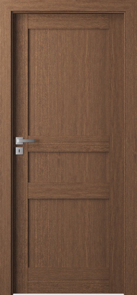 Interiérové dveře PORTA NATURA GRANDE D.0 - přírodní dýha Satin - dub hnědý