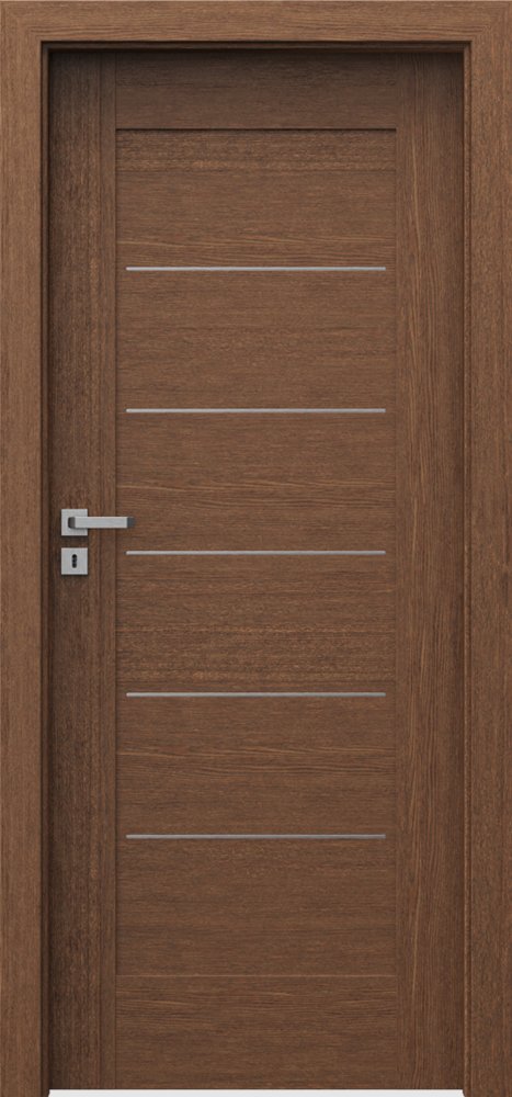 Interiérové dveře PORTA NATURA KONCEPT D.0 - přírodní dýha Satin - dub hnědý