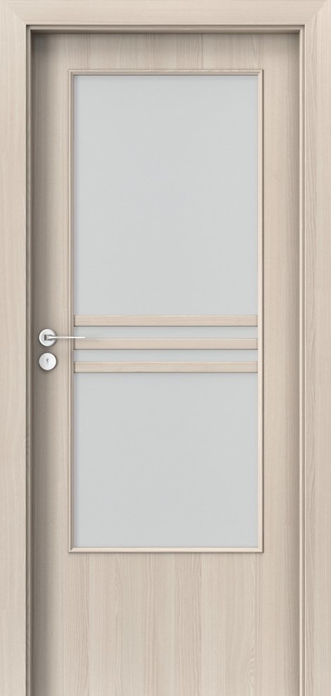 Posuvné interiérové dveře PORTA STYL 3 - dýha CPL HQ 0,2 - ořech bělený