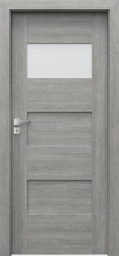 Interiérové dveře PORTA KONCEPT K.1 - Portalamino - dub stříbřitý