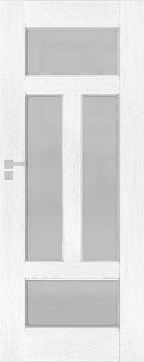 Interiérové dveře DRE NESTOR - model 8 - dýha DRE-Cell - borovice bílá