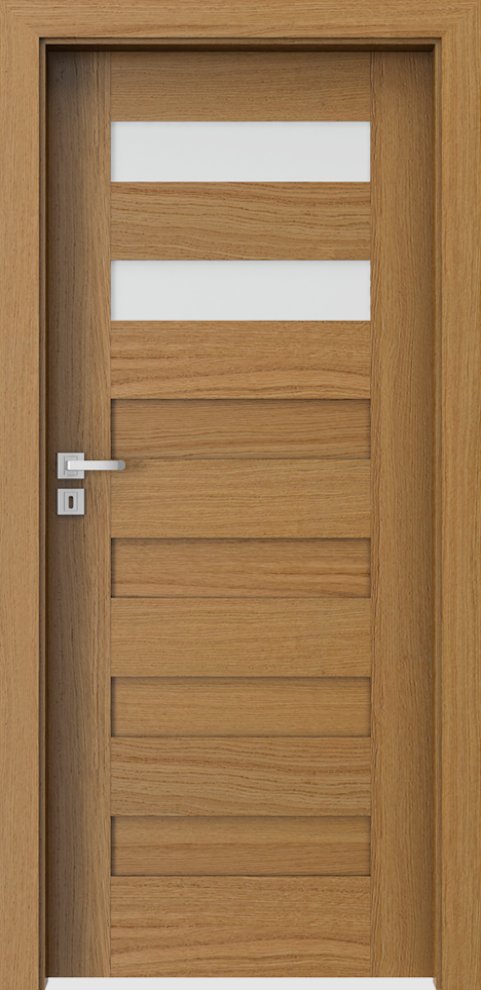 Interiérové dveře PORTA NATURA KONCEPT C.2 - přírodní dýha Satin - dub Winchester