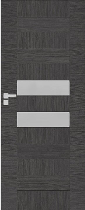 Interiérové dveře DRE SCALA A6 - dýha DRE-Cell - dub šedý kartáčovaný