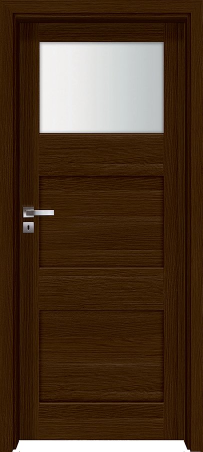 Interiérové dveře INVADO FOSSANO 2 - Eco-Fornir forte - ořech duro B473