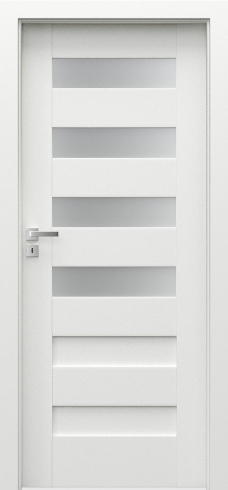 Posuvné interiérové dveře PORTA KONCEPT C.4 - folie Premium - bílá