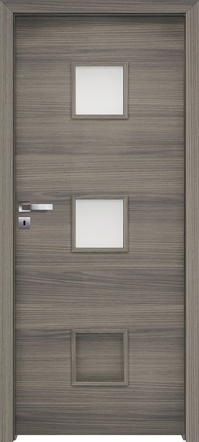 Posuvné interiérové dveře INVADO SALERNO 3 - dýha Enduro 3D - dub italský B656