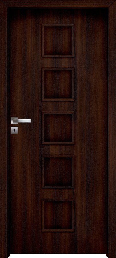 Posuvné interiérové dveře INVADO TORINO 1 - dýha Enduro - eben B406