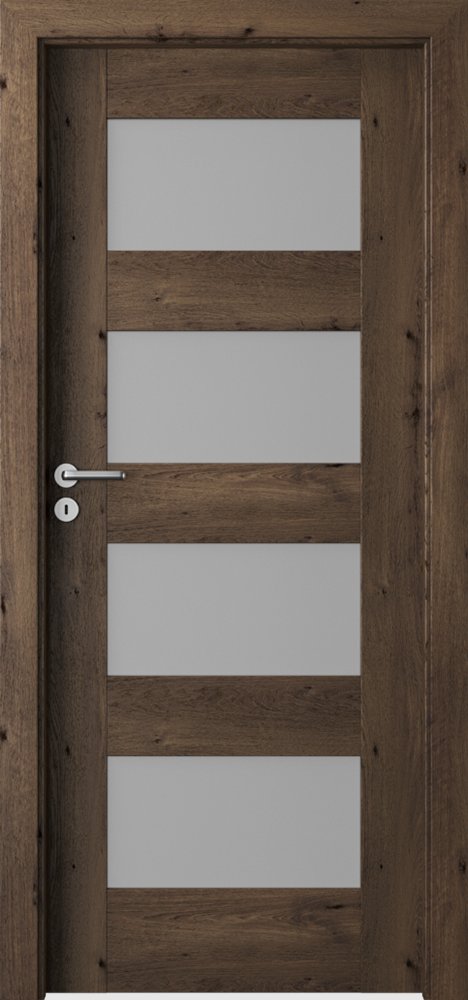 Interiérové dveře VERTE PREMIUM A - A4 - dýha Portaperfect 3D - dub jižní