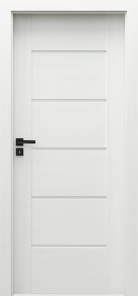 Posuvné interiérové dveře VERTE PREMIUM E - E5 - dýha Portasynchro 3D - wenge bílá