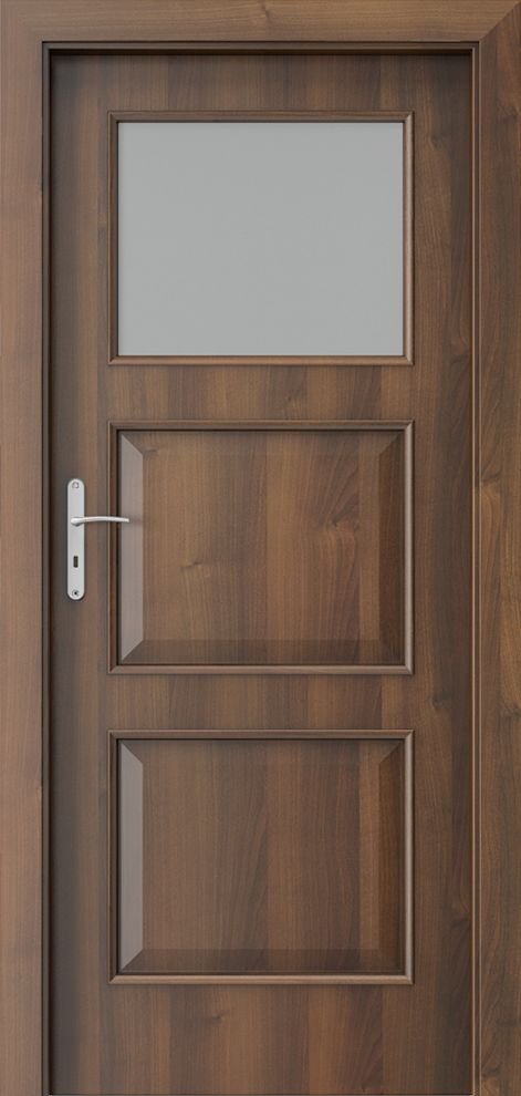 Posuvné interiérové dveře PORTA NOVA 4.2 - dýha Portadecor - ořech