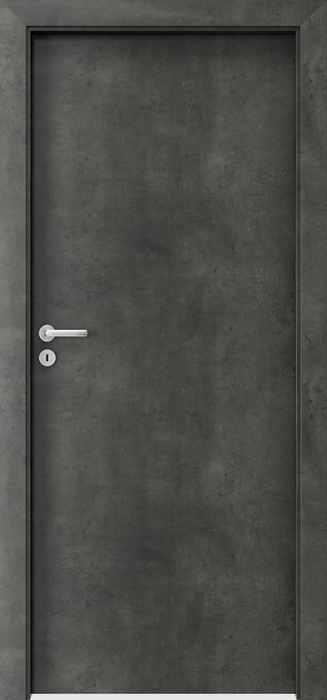 Posuvné interiérové dveře PORTA Laminát CPL 1.1 - dýha CPL HQ 0,2 - beton tmavý