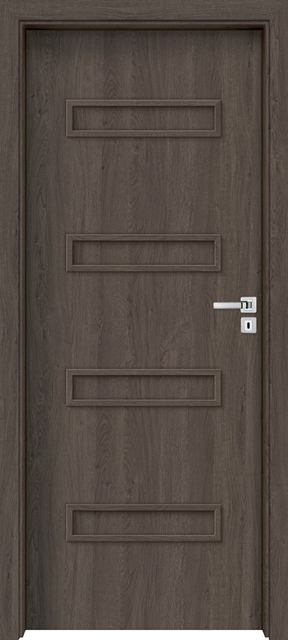 Posuvné interiérové dveře INVADO PARMA 3 - dýha Enduro 3D - dub popelavý B598