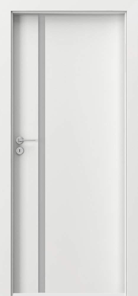 Interiérové dveře PORTA FOCUS 4.A - dýha CPL HQ 0,2 - bílá